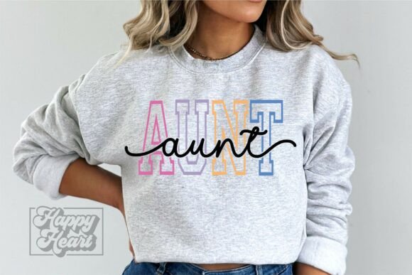 Aunt Varsity Script Pastel SVG PNG Graphics and Crafts Review