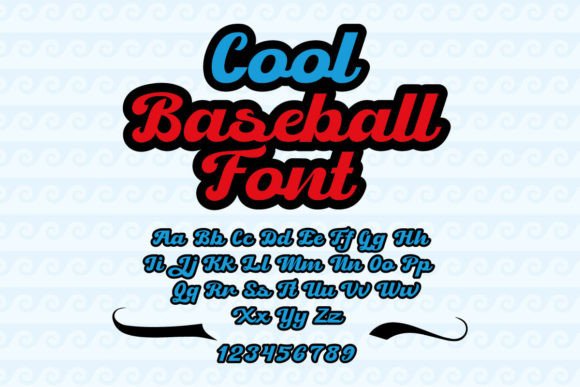 Baseball Font Svg Cool Font Script Graphics and Graphic Templates