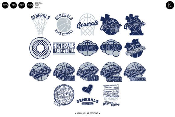 Generals Basketball Bundle Graphics and Crafts Review