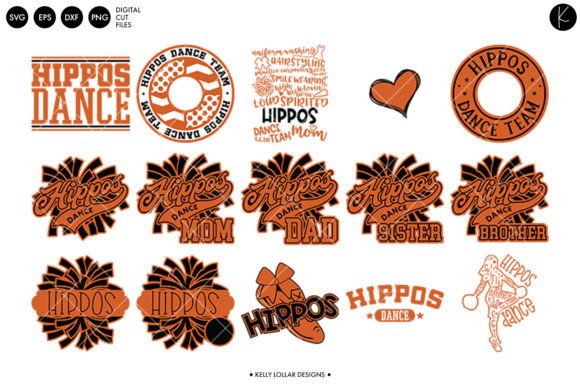 Hippos Dance Team Bundle Graphics and Crafts Review