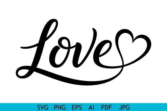 Love Script Heart Elegant Typography Review