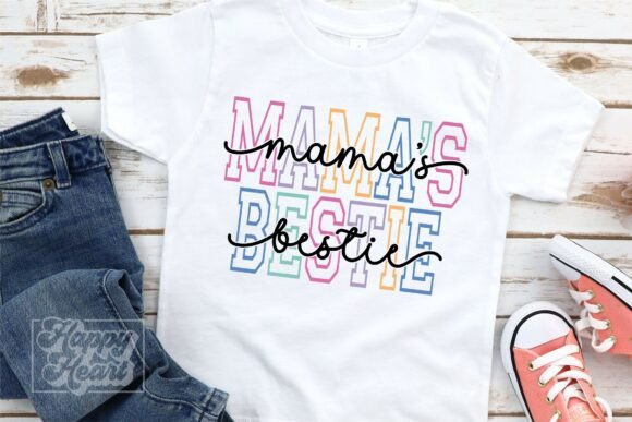 Mamas Bestie Varsity Script SVG PNG Review