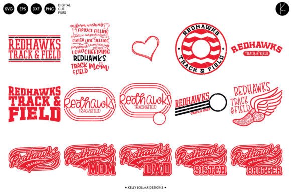 Redhawks Track and Field Bundle: Graphics and Crafts Review