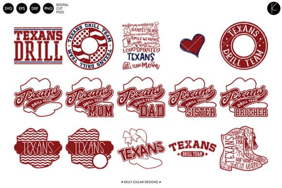 Texans Drill Team Bundle Graphics and Crafts Review