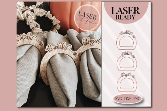 Thanksgiving Napkin Ring Svg: Laser Cutting & Other Celebrations