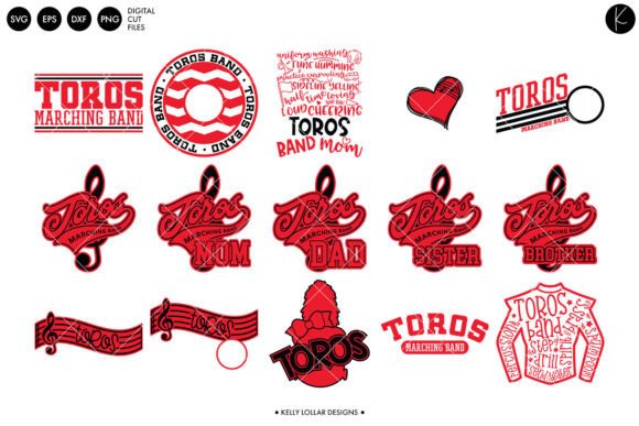 Toros Marching Band Bundle Graphics and Crafts Review