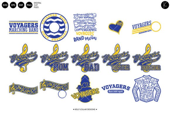 Voyagers Marching Band Bundle Graphics and Crafts Review