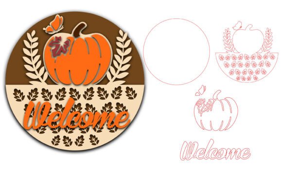 Welcome Pumpkin Fall Sign SVG: Laser Cutting and Autumn Amp Review